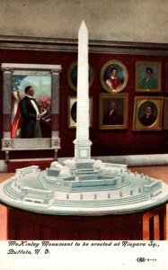 New York Buffalo Model Of McKinley Monument To Be Erected In Niagara Square