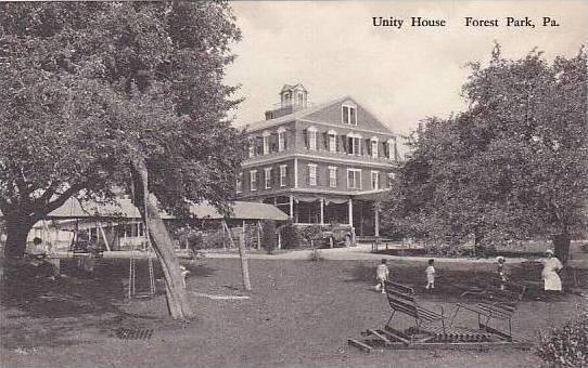 Pennsylvania Forest Park Unity House Albertype