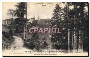 Old Postcard Louvesc View Travers was the firs