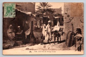 1933  Algeria  Arab Village    Postcard