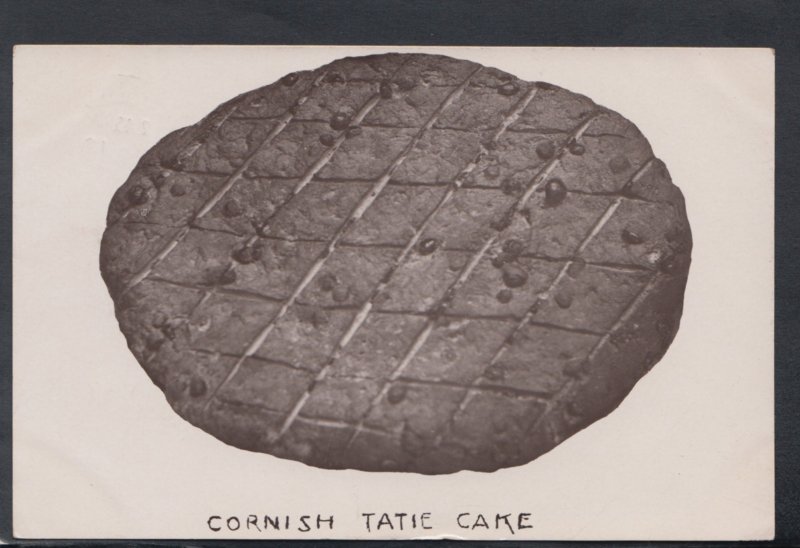 Food Postcard - Cornwall - Cornish Tatie Cake    DC2642