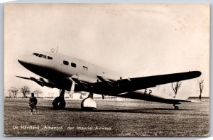 British RAF~De Havilland Albatross Transport Aircraft~Imperial Airways~1941 RPPC