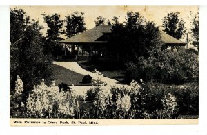 MN - St. Paul. Como Park, Main Entrance  (tears)