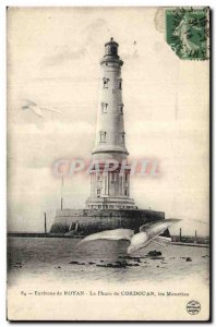 Old Postcard Lighthouse Cordovan The Seagulls Around Royan