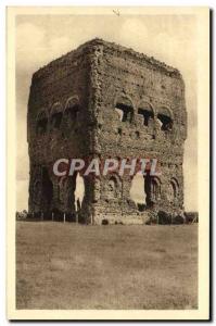 Old Postcard Autun Building Roman Temple of Janus Says