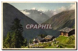 Switzerland - Valais - Weisshorn - Alpkapele Hocken ab Kippel im Loetschental...
