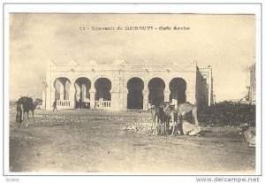 Cafe Arabe, Souvenir de  Djibouti, Africa, 1900-1910s