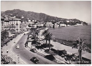 RP: Rapallo , Italy , 30-40s ; Passeggiata a mare