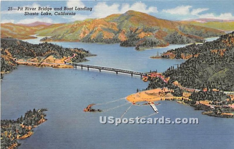 Pit River Bridge - Shasta Lake, California CA  