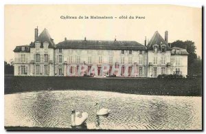 Old Postcard Chateau de Malmaison rating Park