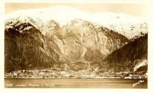 AK - Juneau. Winter Scene.   RPPC