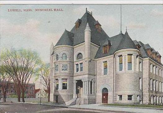 Massachusetts Lowell Memorial Hall