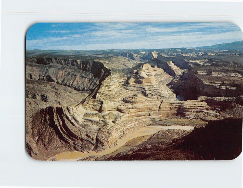 Postcard Echo Park Green River Dinosaur National Park Colorado USA