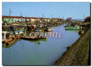 Modern Postcard Ile d'Oleron Saint Trojan Port