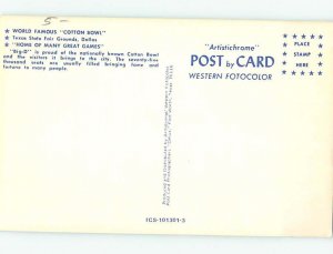 Chrome STADIUM SCENE Dallas Texas TX AG4443