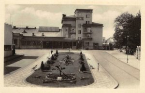 RPPC Rokycany Railway Station Czech Republic Czechoslovakia Vintage Postcard