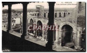 Old Postcard Arles Les Arenes North Coast