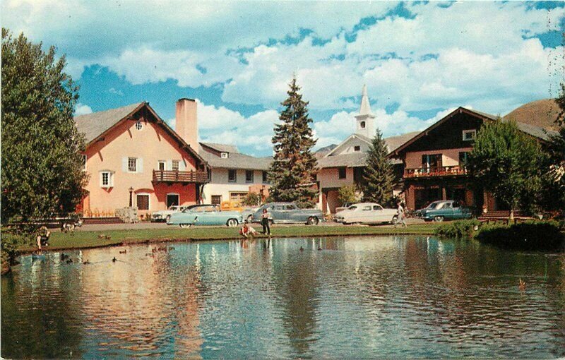 Autos Duck Pond Sun Valley Idaho Mallards Challenger Inn Colorpicture 9697