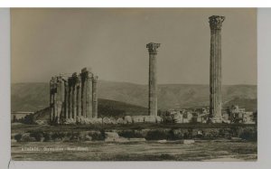 Greece - Athens. Ancient Olympic Stadium Ruins, Northwest View  RPPC
