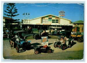 1967 Scene of Vintage Cars, Auto Museum, Gold Coast Posted Postcard