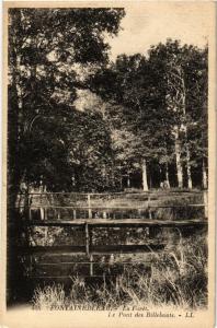 CPA FONTAINEBLEAU - La Foret - Le Pont des Billebauts (166428)