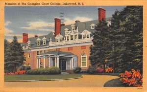 Mansion of The Georgian Court College in Lakewood, New Jersey