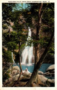 Massachusetts Great Barrington Bash Bish Falls 1924 Curteich