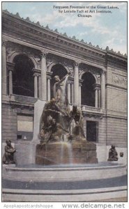 Illinois Chicago Ferguson Fountain Of The Great Lakes 1914