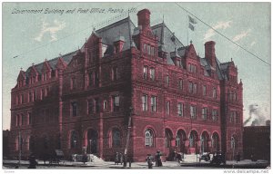 Government Building and Post Office, Peoria, Illinois, 1910-1920s