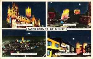 uk7582 canterbury by night uk