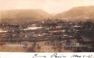 Birds Eye View in Cumberland, Maryland