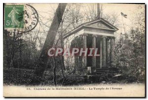 Old Postcard Chateau de Malmaison Rueil The Temple of Love