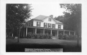 Romney West Virginia 1950s RPPC Real Photo Postcard Peterkin Conference Center