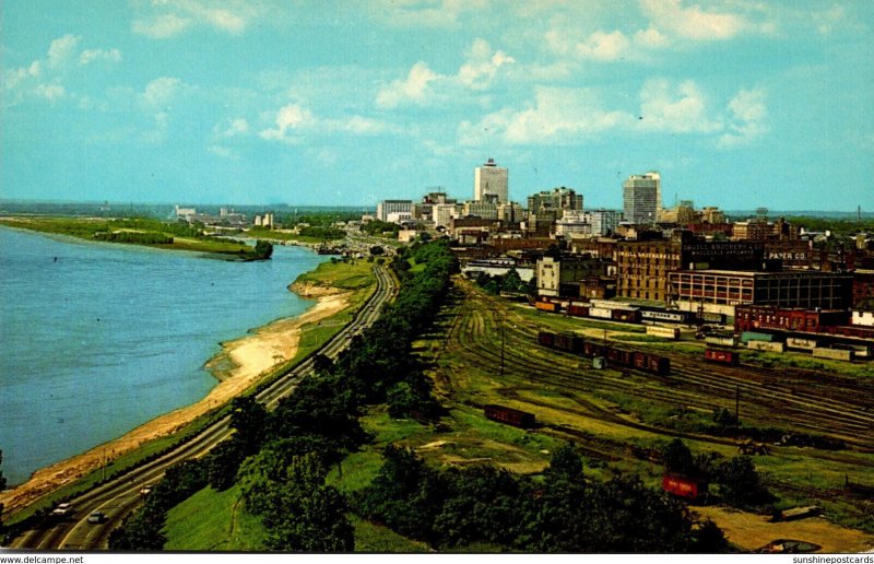 Tennesse Memphis River Front and Skyline