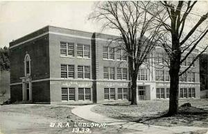 VT, Ludlow, Vermont, RPPC, Building