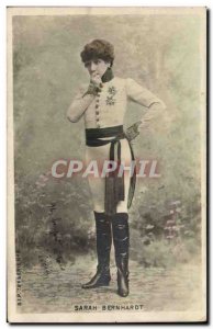 Old Postcard Fantasy Theater Woman Mrs. Sarah Bernhardt
