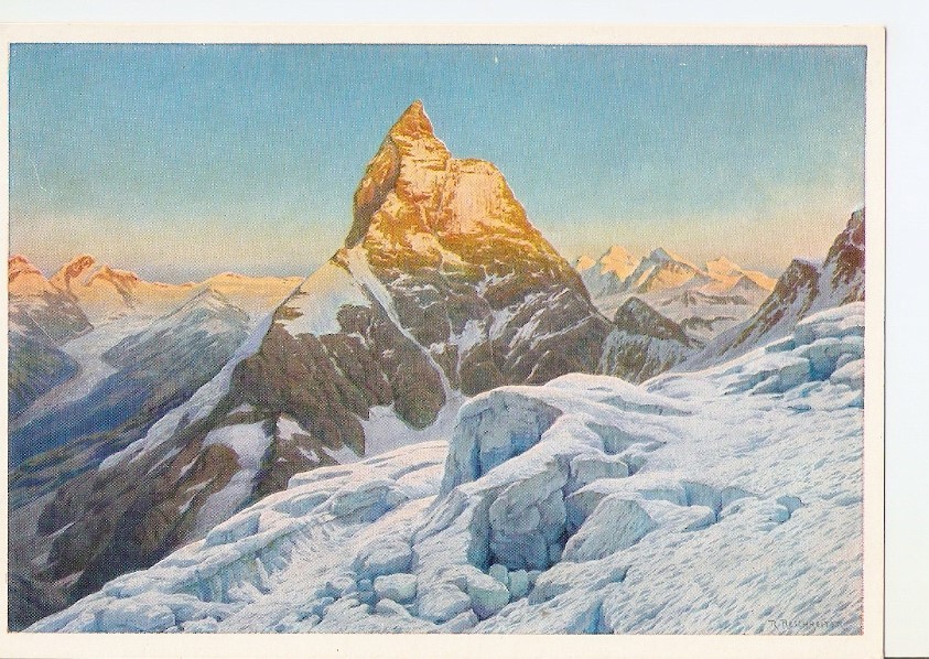 Carte Artistique Ludwig Wiedemann – Forêt D'automne – Allemagne Vintage