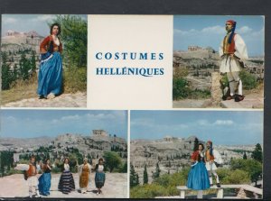 Greece Postcard - Costumes Helleniques    T8818