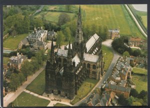 Staffordshire Postcard - Aerial View of Lichfield Cathedral and The Close T7036