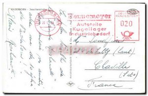 Old Postcard Paderborn Jesuitenkirch