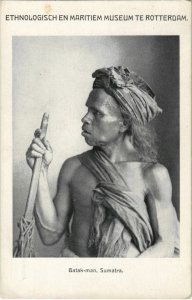 PC ETHNIC TYPES SUMATRA BATAK MAN INDONESIA (A23166)
