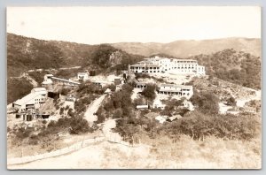 RPPC Taxco Mexico View Of Hotel Borda Real Photo c1940 Real Photo Postcard U24