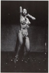 George Zimbel Chelo Indian Turkish Exotic Dancer Photo Postcard