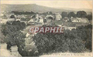 Postcard Old Vichy View Cote St Amand jack Thermal Palace