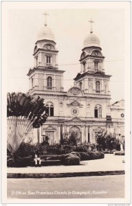 RP, San Francisco Church In Guayaquil, Ecuador, S.A., 1930-1950s