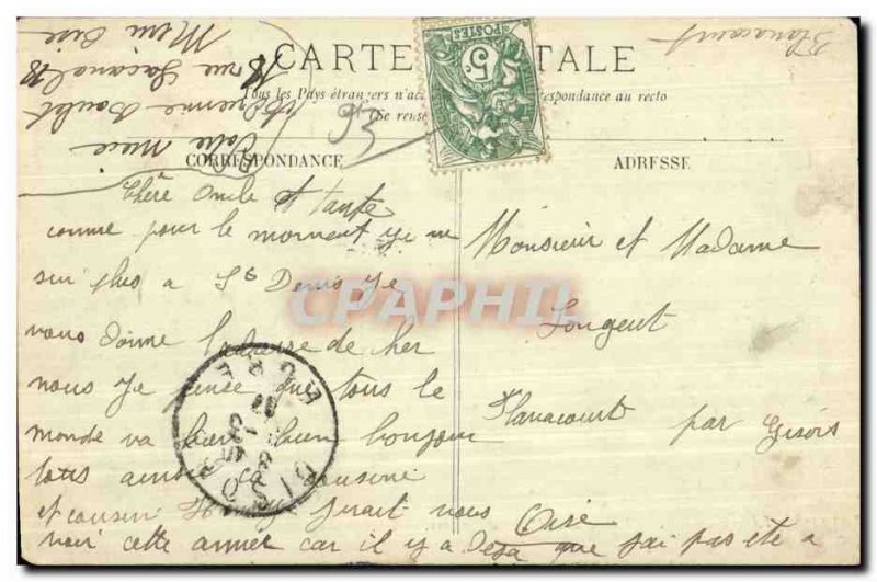 Old Postcard Saint Denis House of Honor Legion