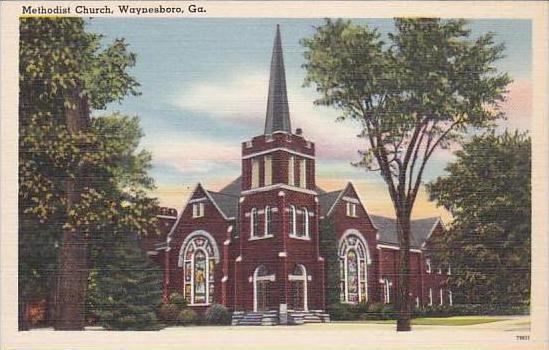 Georgia Waynesboro Methodist Church