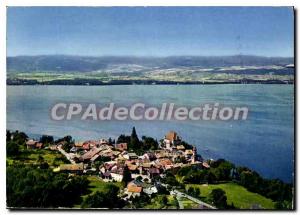 Postcard Modern Yvoire and Lake Leman view Arian