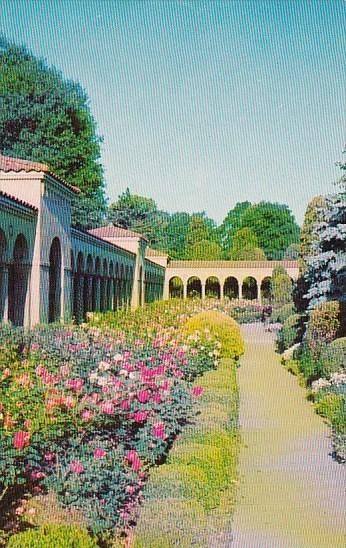 Francisran Monastery Rosary Portico And Rose Gardens Washington D C