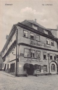 ELSENACH GERMANY~DAS LUTHERHAUS-LUTHERKELLER~C JAGEMANN PHOTO POSTCARD